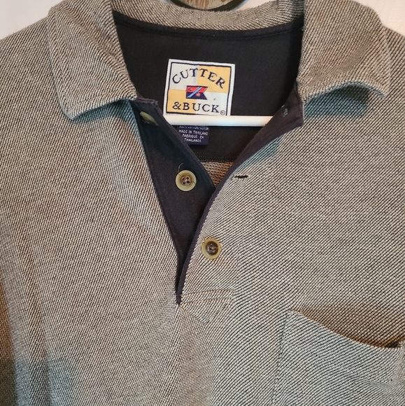 (731) Cutter & Buck Men's Classic Short Sleeve Polo Shirt,  Size: M Color: Grey - Picture 5 of 14